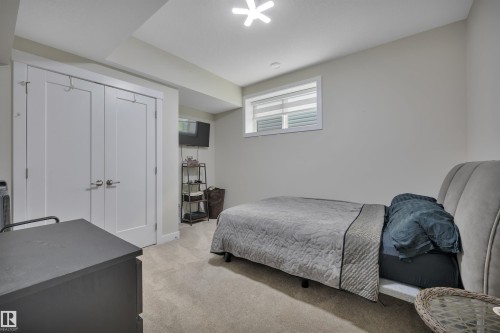 122 Aston Bend, Leduc, AB - Indoor Photo Showing Bedroom