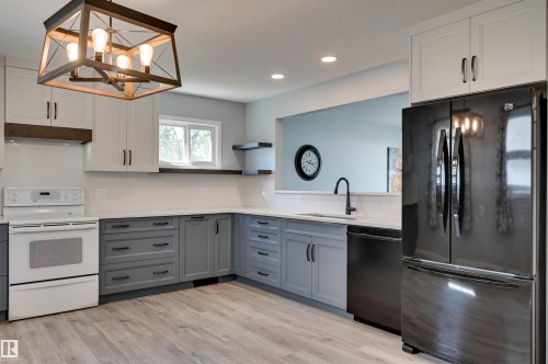 16231 96 Avenue Nw, Edmonton, AB - Indoor Photo Showing Kitchen