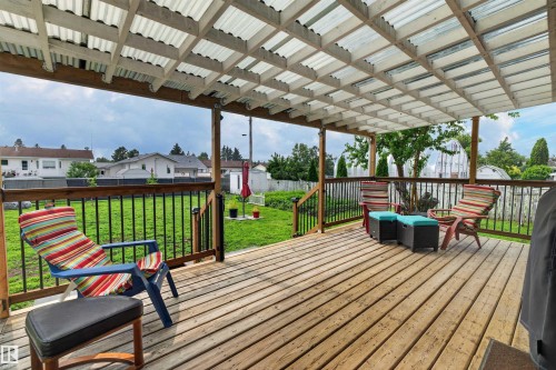 5219 55 Avenue, Mundare, AB - Outdoor With Deck Patio Veranda With Exterior