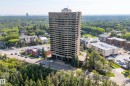 #303 9929 Saskatchewan Dr Nw, Edmonton, AB  - Outdoor With View 