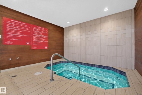 #303 9929 Saskatchewan Dr Nw, Edmonton, AB - Indoor Photo Showing Other Room With In Ground Pool
