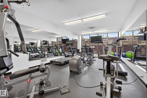 #303 9929 Saskatchewan Dr Nw, Edmonton, AB - Indoor Photo Showing Gym Room