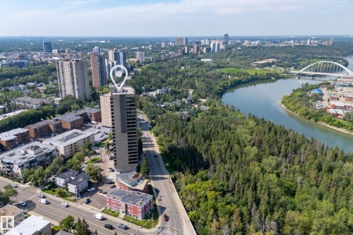 #303 9929 Saskatchewan Dr Nw, Edmonton, AB - Outdoor With Body Of Water With View