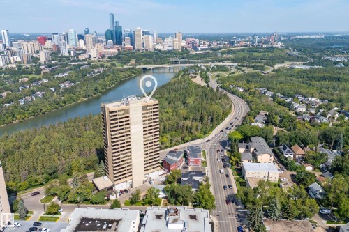 #303 9929 Saskatchewan Dr Nw, Edmonton, AB - Outdoor With View