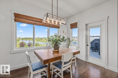 58 Ellice Bend, Fort Saskatchewan, AB - Indoor Photo Showing Dining Room