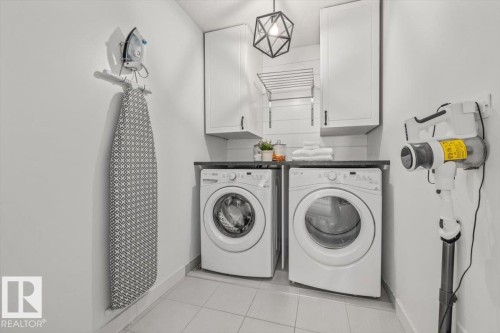 58 Ellice Bend, Fort Saskatchewan, AB - Indoor Photo Showing Laundry Room