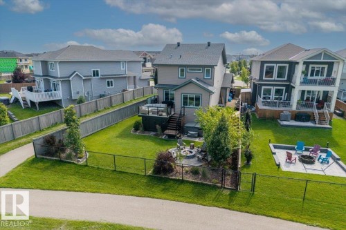 58 Ellice Bend, Fort Saskatchewan, AB - Outdoor With Deck Patio Veranda
