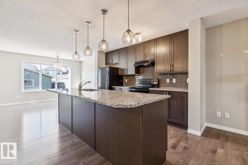 8311 Ellis Crescent Nw, Edmonton, AB - Indoor Photo Showing Kitchen With Upgraded Kitchen