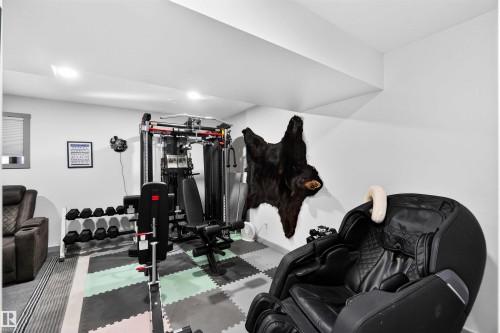 Additional content - 91 Hilton Cove, Spruce Grove, AB - Indoor Photo Showing Gym Room