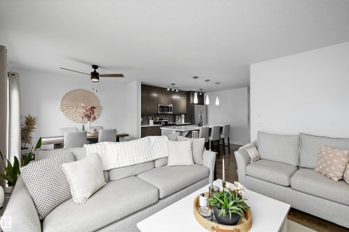 6716 Cardinal Road Sw, Edmonton, AB - Indoor Photo Showing Living Room