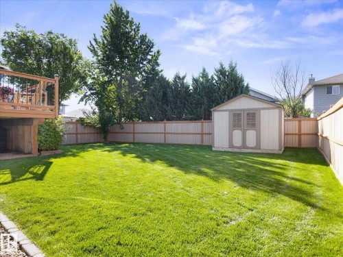 25 Wilkinson Place, Leduc, AB - Outdoor With Deck Patio Veranda With Backyard