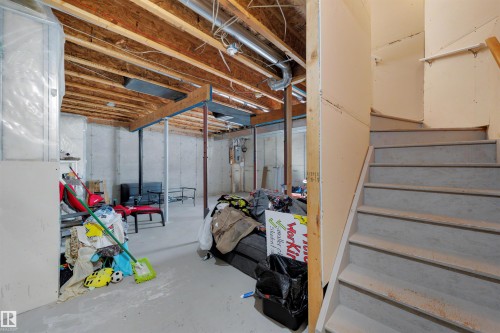 #3 450 Hyndman Cr Nw, Edmonton, AB - Indoor Photo Showing Basement