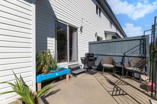 #3 450 Hyndman Cr Nw, Edmonton, AB - Outdoor With Deck Patio Veranda With Exterior