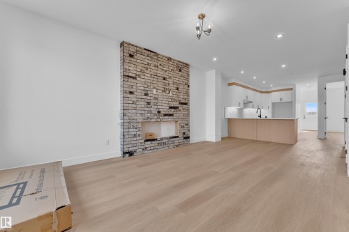 512 Robinson Boulevard, Leduc, AB - Indoor With Fireplace
