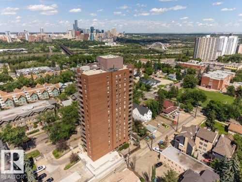 Aerial view - #804 11027 87 Av Nw, Edmonton, AB - Outdoor With View
