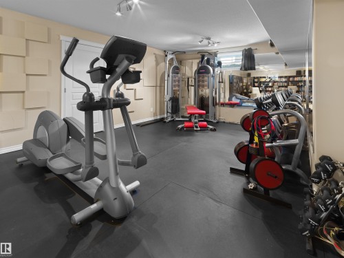 202 Saskatchewan Drive Nw, Edmonton, AB - Indoor Photo Showing Gym Room
