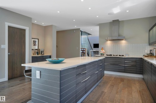 5047 Mcluhan Road Nw, Edmonton, AB - Indoor Photo Showing Kitchen With Upgraded Kitchen
