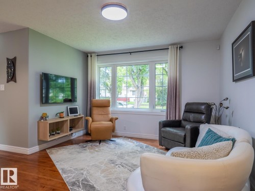 10511 68 Avenue Nw, Edmonton, AB - Indoor Photo Showing Living Room