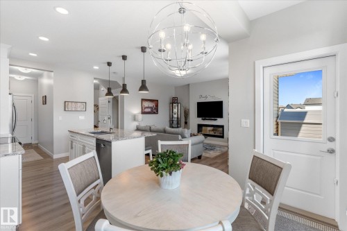 54 Astoria Place, Devon, AB - Indoor Photo Showing Dining Room