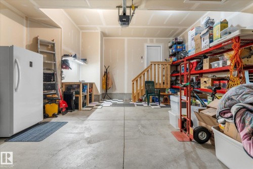 54 Astoria Place, Devon, AB - Indoor Photo Showing Garage
