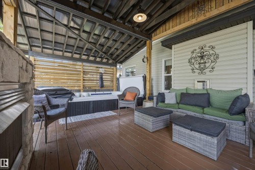 15552 49 Street Nw, Edmonton, AB - Outdoor With Deck Patio Veranda With Exterior