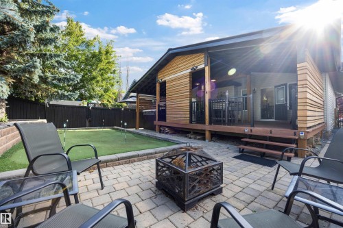 15552 49 Street Nw, Edmonton, AB - Outdoor With Deck Patio Veranda With Exterior
