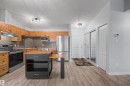 #1432 9363 Simpson Dr Nw, Edmonton, AB  - Indoor Photo Showing Kitchen With Stainless Steel Kitchen 
