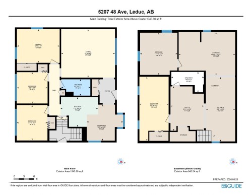 Floor plan - 5207 48 Avenue, Leduc, AB - Other