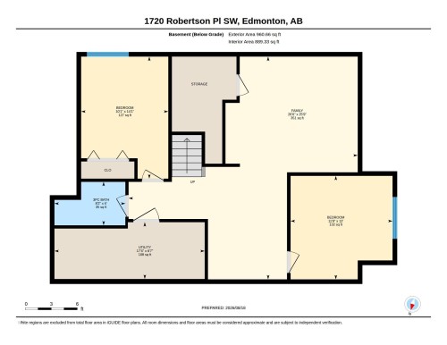 Floor plan - 1720 Robertson Place Sw, Edmonton, AB - Other