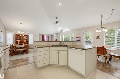 #15 600 Regency Dr, Sherwood Park, AB - Indoor Photo Showing Kitchen With Double Sink