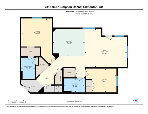 Floor plan - #2415 9357 Simpson Dr Nw, Edmonton, AB - Other