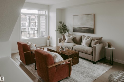 2635 Alces Way Sw, Edmonton, AB - Indoor Photo Showing Living Room