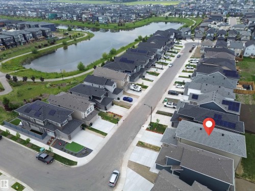 4930 Kinney Road Sw, Edmonton, AB - Outdoor With Body Of Water With View