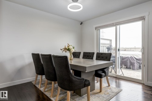 5112 1A Avenue Sw, Edmonton, AB - Indoor Photo Showing Dining Room