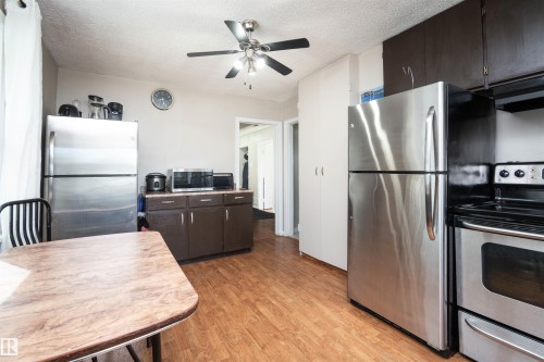 12919 66 Street Nw, Edmonton, AB - Indoor Photo Showing Kitchen With Stainless Steel Kitchen