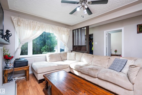 12919 66 Street Nw, Edmonton, AB - Indoor Photo Showing Living Room