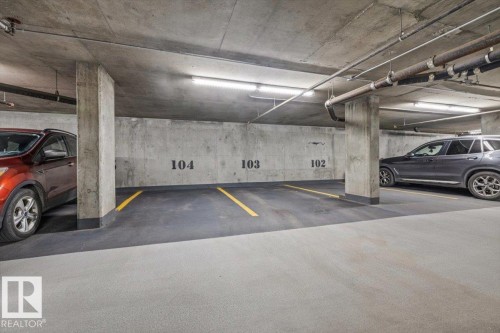 #704 9939 109 Street Nw, Edmonton, AB - Indoor Photo Showing Garage