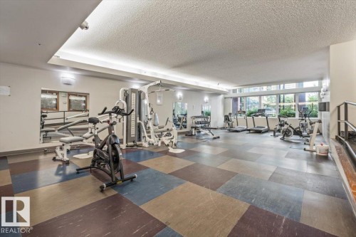 #704 9939 109 Street Nw, Edmonton, AB - Indoor Photo Showing Gym Room