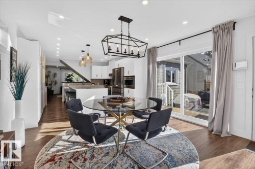 10951 62 Avenue Nw, Edmonton, AB - Indoor Photo Showing Dining Room