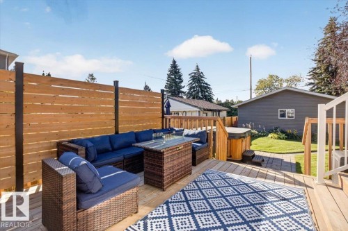 10951 62 Avenue Nw, Edmonton, AB - Outdoor With Deck Patio Veranda With Exterior