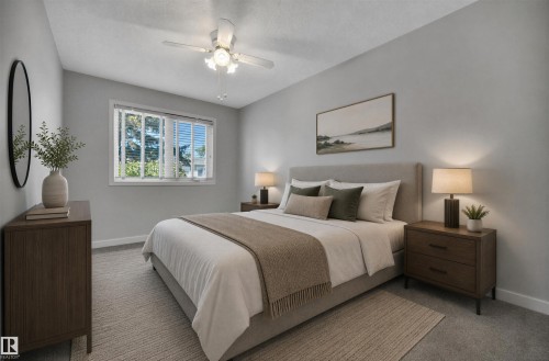 Virtually Staged - 123 Telford Court, Leduc, AB - Indoor Photo Showing Bedroom