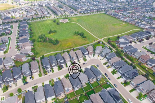 Expansive green space bordering residences - 16327 17 Avenue Sw, Edmonton, AB 