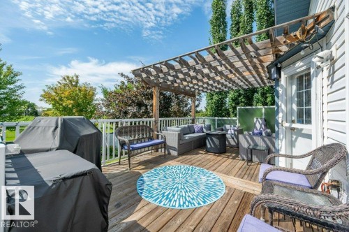 6909 159A Avenue Nw, Edmonton, AB - Outdoor With Deck Patio Veranda With Exterior