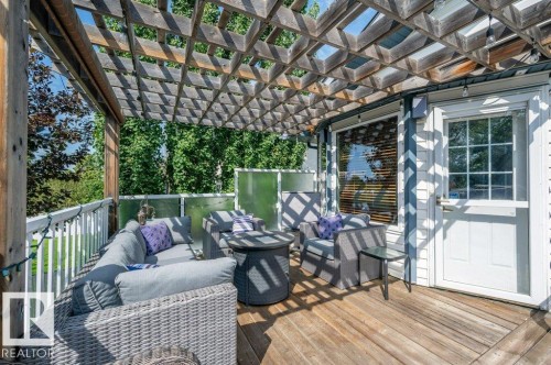 6909 159A Avenue Nw, Edmonton, AB - Outdoor With Deck Patio Veranda With Exterior