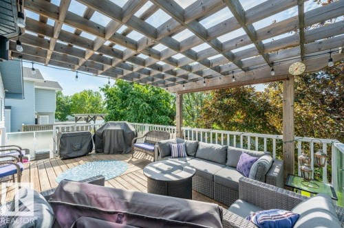 6909 159A Avenue Nw, Edmonton, AB - Outdoor With Deck Patio Veranda With Exterior