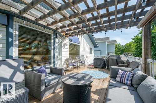 6909 159A Avenue Nw, Edmonton, AB - Outdoor With Deck Patio Veranda With Exterior