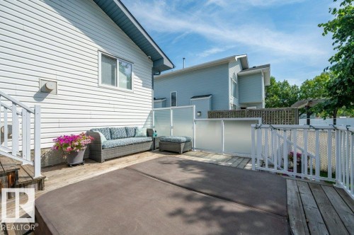 6909 159A Avenue Nw, Edmonton, AB - Outdoor With Deck Patio Veranda With Exterior