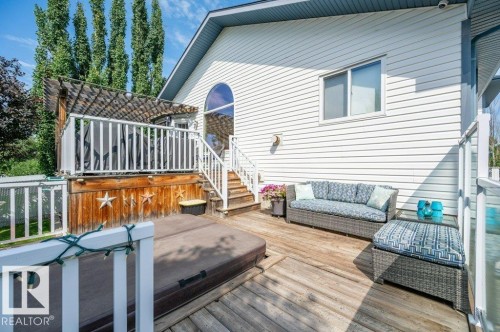 6909 159A Avenue Nw, Edmonton, AB - Outdoor With Deck Patio Veranda With Exterior