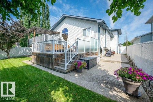 6909 159A Avenue Nw, Edmonton, AB - Outdoor With Deck Patio Veranda With Exterior