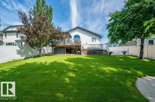 6909 159A Avenue Nw, Edmonton, AB - Outdoor With Deck Patio Veranda With Backyard
